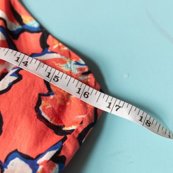 Plenty by Tracy Reese Floral Sleeveless Retro Fit Flare Racerback Dress Sz 10 - Picture 5 of 9